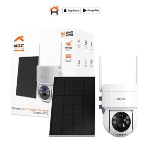 CAMARA WIFI EXTERIOR 2K PTZ PANEL SOLAR 30MT