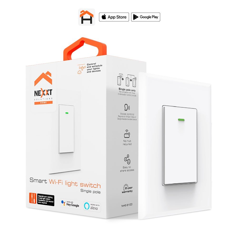 INTERRUPTOR X1 NHE-S100 SMART WIFI LIGHT SWITCH